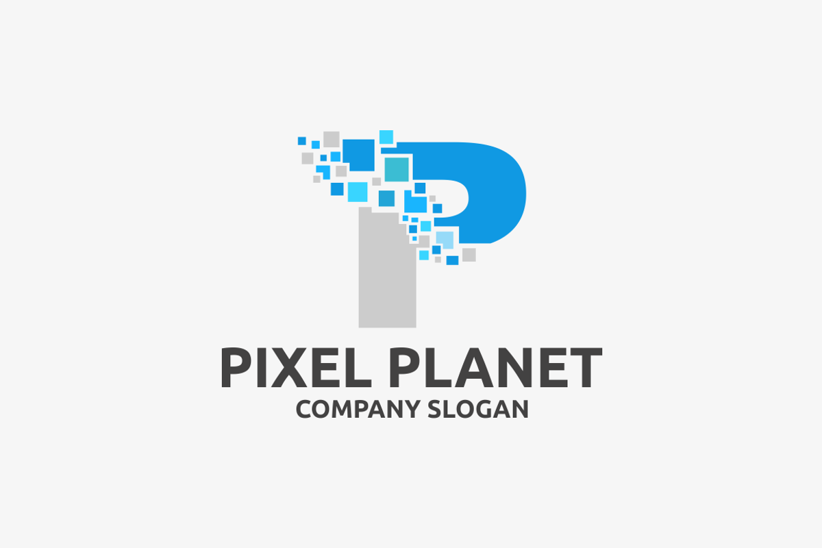 Pixel Planet, a Branding & Logo Template by Brandlogo
