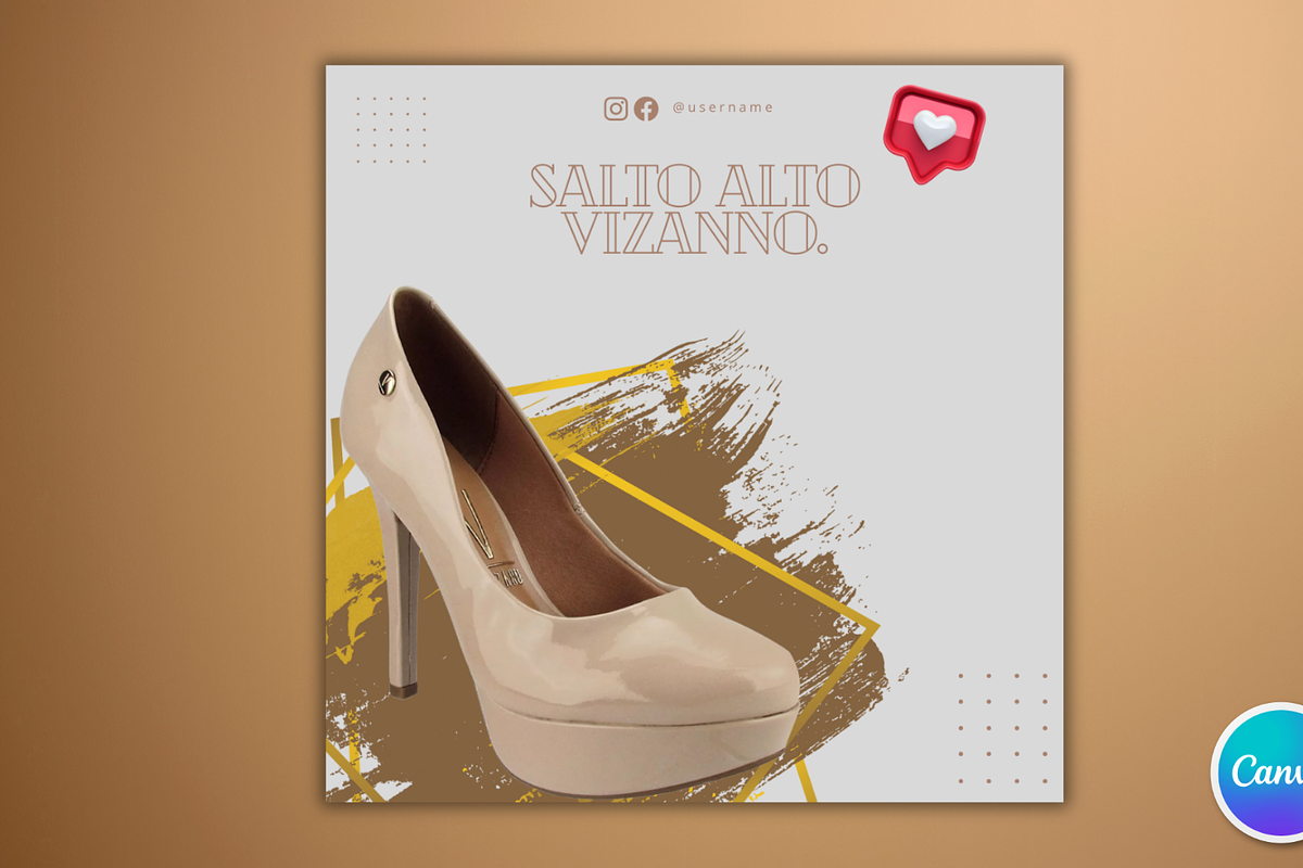 Footwear Sale Social Media Template, a Social Media Template by Canvagator