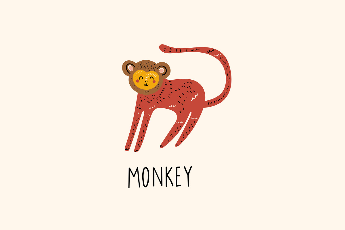 Cute baby animals collection, an Animal Illustration by MoleskoStudio (Photo 20 of 33)