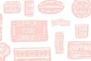Shop Local Hand Illustrated Graphics, an Illustration by Mere Hunter (Thumbnail 6 of 8)