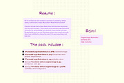 27 Prenatal Yoga Illustrations, a Person Illustration by Peg Design (Thumbnail 10 of 11)