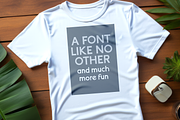 RicoBom Bold Display Font, a Sans Serif Font by Redmixx Design (Thumbnail 6 of 6)