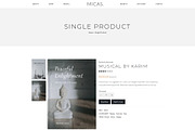 Micas – Bookstore Website Template, a HTML Template by TemplatesJungle (Thumbnail 5 of 12)
