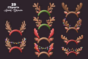 Christmas Reindeer Antlers