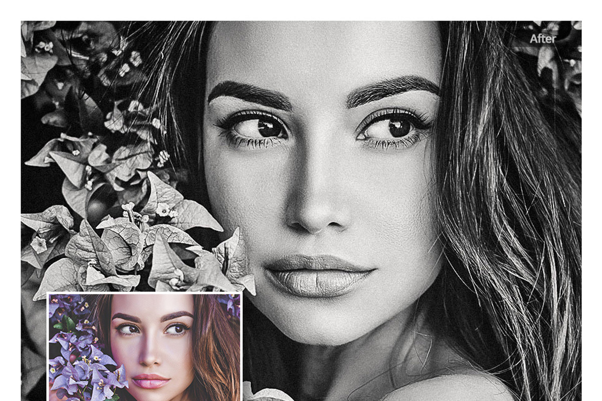 Black White Lightroom Mobile Presets preview 5