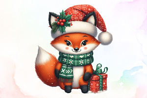 Christmas Clipart, Funny Christmas F, an Illustration by Sublimation Artist