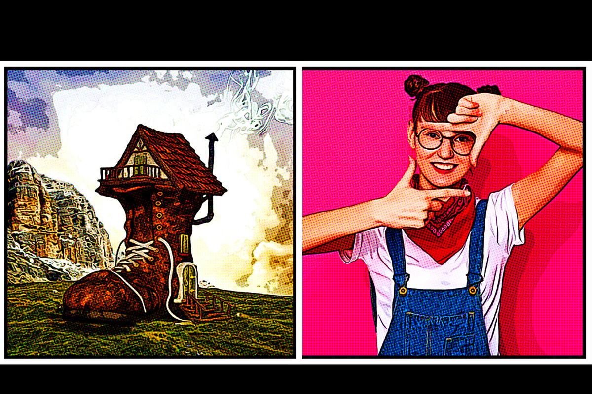 Comic Book Effect Photoshop Action, an Action Add-On by Studio Retouch