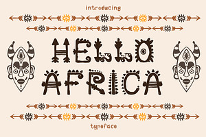 African Font Bonus