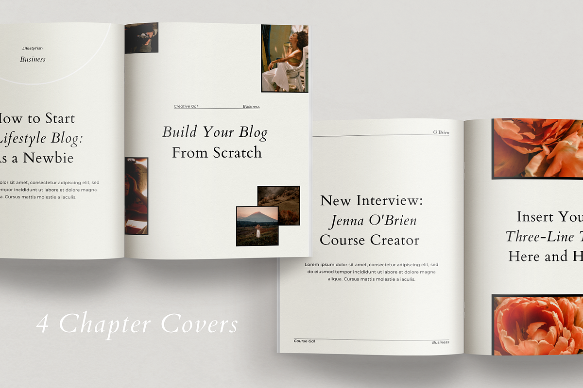 Ebook + Workbook Bundle | CANVA, a Magazine Template by Ralony (Photo 8 of 26)