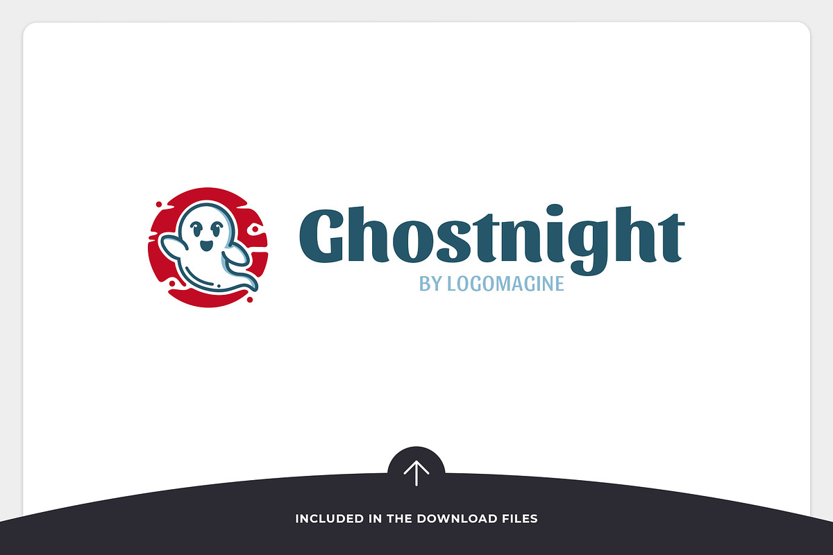 Ghost Night Logo Template, a Branding & Logo Template by LOGOMAGINE (Photo 12 of 16)