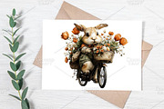 Whimsical Easter Bunny Clipart PNG, an Illustration by Canvas Craft (Thumbnail 7 of 7)