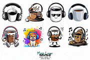 20 Groovy Musical T-shirt Bundle, an Illustration by Sofia's Fashion (Thumbnail 2 of 3)