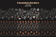 Line Art Frogs Patterns, Borders, a Pattern Graphic by ilonitta (Thumbnail 6 of 13)