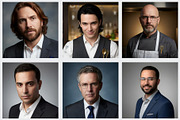 52 Unique Faces, Studio Portraits, a Person Photo by Palleon (Thumbnail 3 of 9)