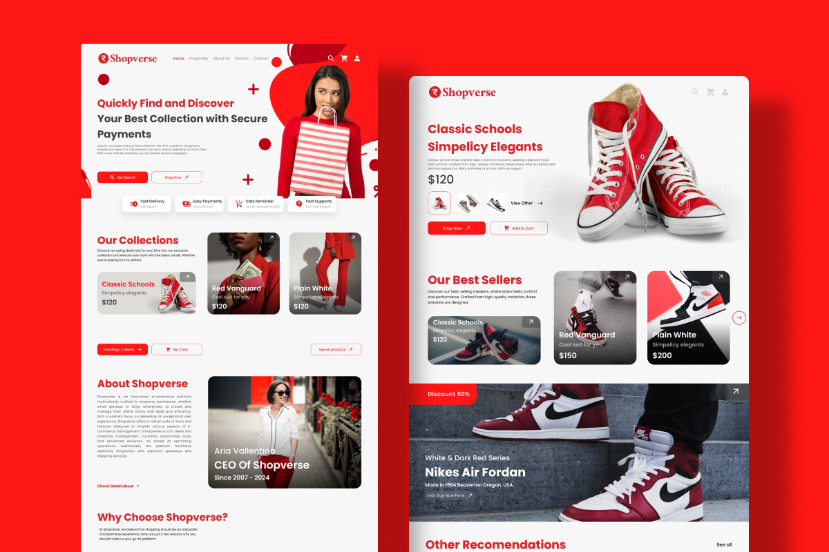 Shopverse - Shopify Landing Page, a Landing Page Template by twinstd (Photo 5 of 5)