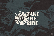 Day Trip - Psychedelic Display Font, a Sans Serif Font by Spring Break Jake (Thumbnail 2 of 5)