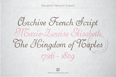 Archive French Script