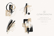 Abstract Black Gold Watercolor Shape, a Texture Graphic by Veris Studio (Thumbnail 7 of 16)