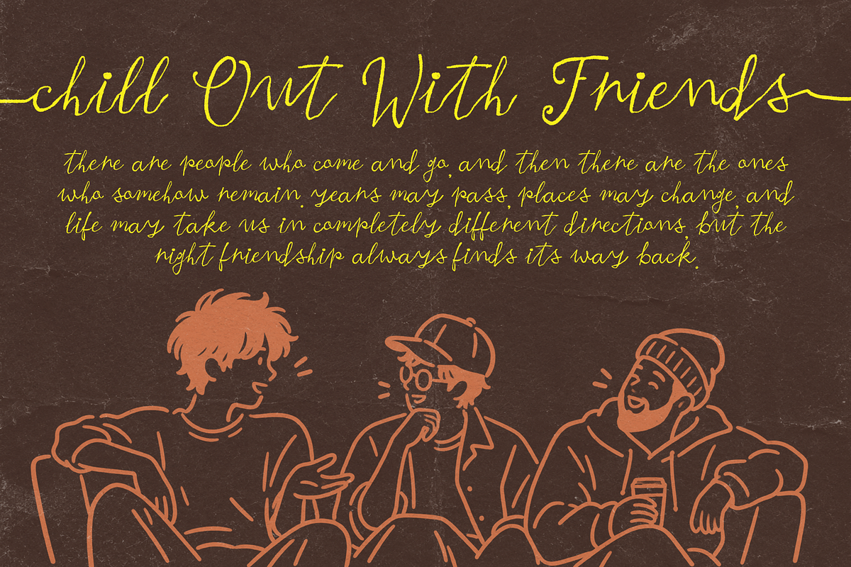 Bulkes Authentic Ugly Handwritten, a Handwritten Font by Haps Space (Photo 2 of 12)