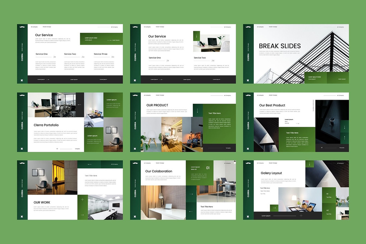 CLERRA  Business Keynote Template, a Presentation Template by Rizki Herdian (Photo 4 of 6)