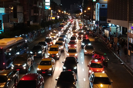 Bangkok Traffic Jam