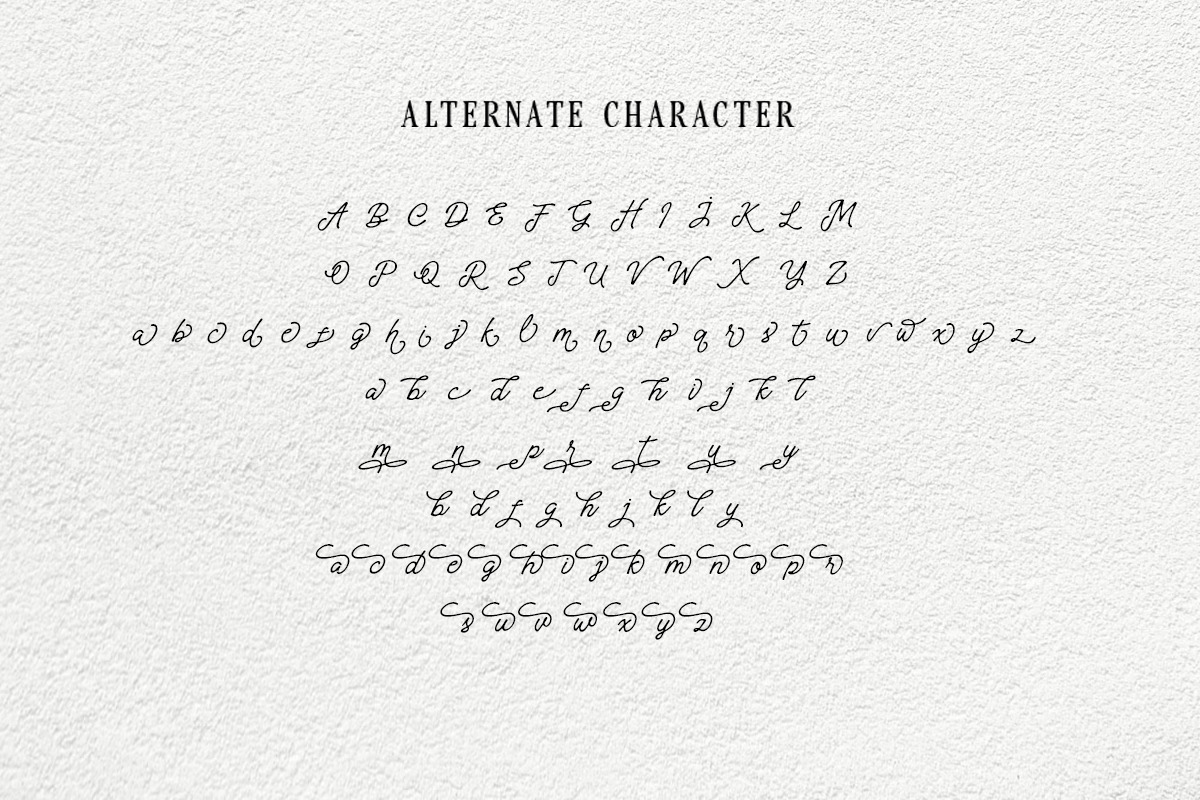 Messy Angelic - Handwritten Script, a Script Font by Bale Type (Photo 12 of 12)
