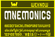 Flashback font, a Font by weknow (Thumbnail 3 of 8)