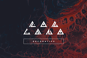 Volcano - Decorative, a Font by La Station B. (Thumbnail 1 of 2)