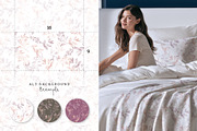 Dreamy floral seamless pattern set, a Pattern Graphic by Momosama Studio (Thumbnail 3 of 5)