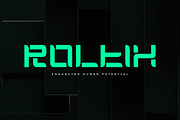 Dutech — Modern Futuristic Font, a Symbol Font by Masyafi Studio (Thumbnail 4 of 8)