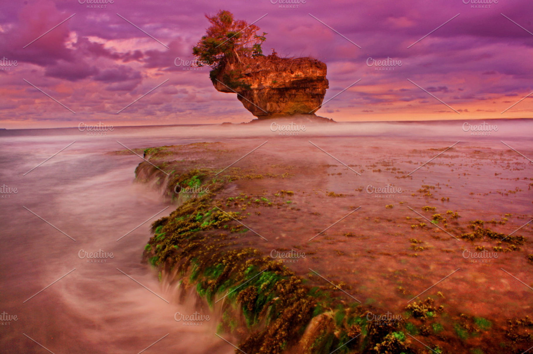 Madasari beach containing beach, sunset, and beautiful, a Nature Photo by Salman Photocreative