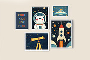 Boys Nursery Room Print Bundle, a Background Graphic by Artemsky (Thumbnail 18 of 22)