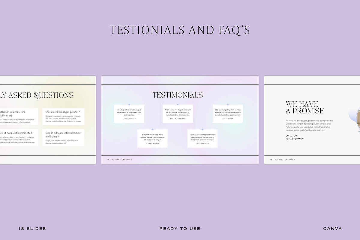 Holistic Services & Pricing Guide, a Presentation Template by Cuoco (Photo 7 of 12)