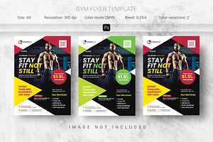 Fitness Trainer Flyer Templates