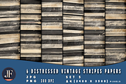 Distressed Vintage Stripes Papers 5, a Background Graphic by Joaquin Fernandez Studio (Thumbnail 1 of 4)