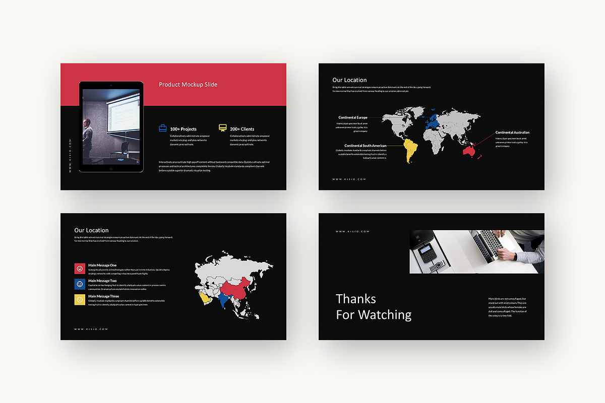 Kisio : Business Brief Keynote, a Presentation Template by Punkl Camp (Photo 16 of 16)