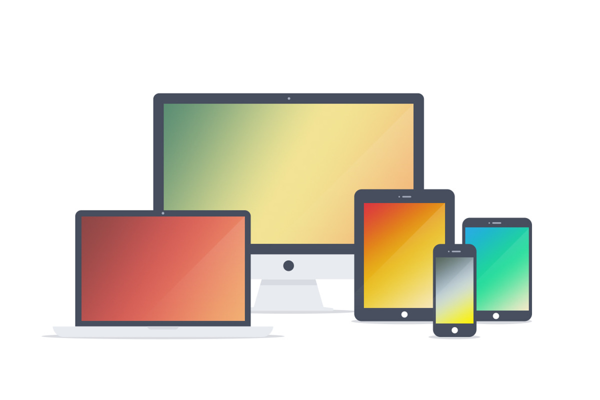 Flat Design Gradients preview 3