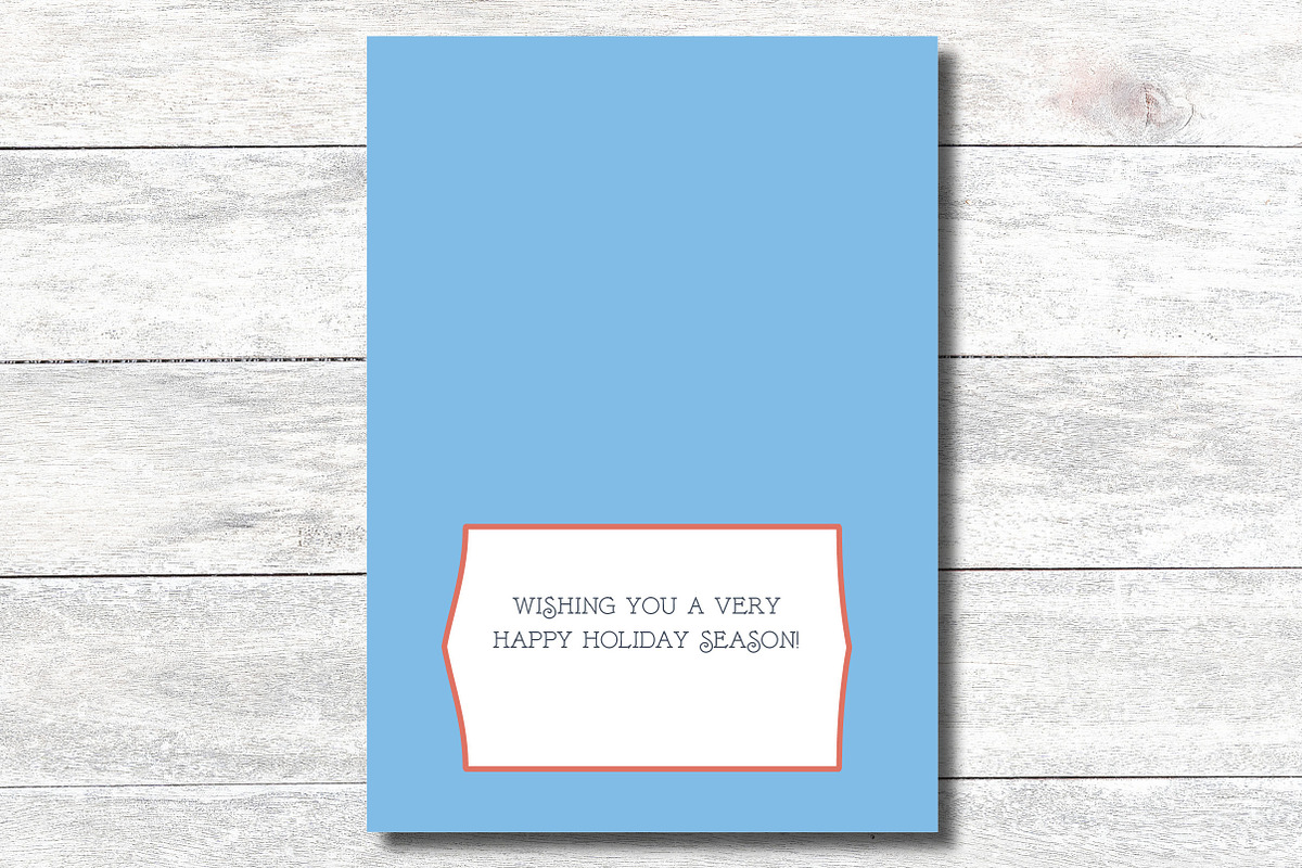 Season's Greetings Holiday Card, an Invitation Template by BF Studios (Photo 3 of 4)