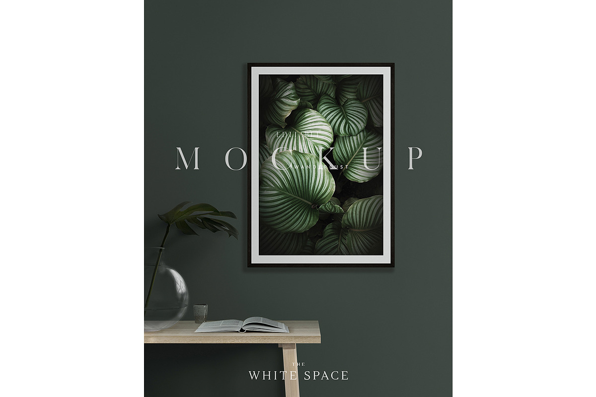 Frame Mockup Editable & Customisable, a Print Template by The White Space Co. (Photo 4 of 8)