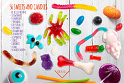 192 isolated Haloween moveable items, a Books & Magazine Mockup by rubinat (Thumbnail 6 of 15)