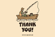 Fishing Illustration, an Illustration by Otto.std (Thumbnail 7 of 7)