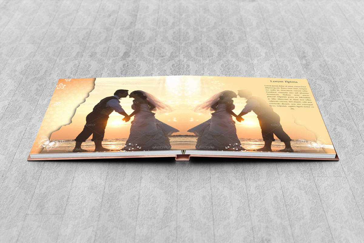 Square Photobook Mock-up, a Books & Magazine Mockup by idesignstudio (Photo 5 of 5)