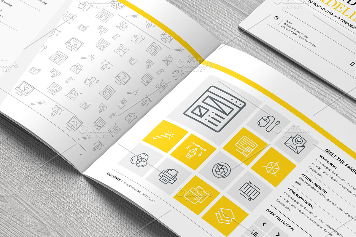Brand Manual 30 Pages A4 / US Letter, a Brochure Template by Mastergfx (Photo 28 of 32)