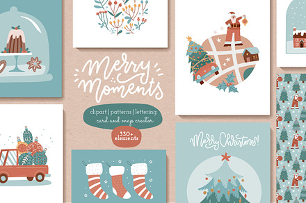 Christmas Merry Moments:cards & maps