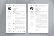 Clean Resume CV, a Resume Template by Blackcloud_Creations (Thumbnail 2 of 7)