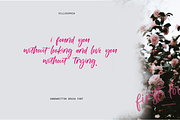 Villosophia - Handwritten Font, a Handwritten Font by Pinakiaa Studios (Thumbnail 7 of 7)