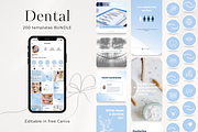 200 Dental Social Media BUNDLE, a Social Media Template by PatternLab. (Thumbnail 1 of 10)
