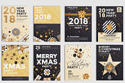 Set of 10 Christmas Party Flyer, a Flyer Template by Creative Graphics (Thumbnail 1 of 12)