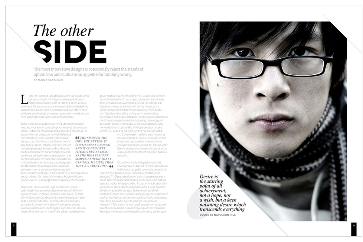 Magazine Template InDesign 11, a Magazine Template by Love Graphic Design (Photo 13 of 20)
