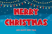 Santa On Duty, a Sans Serif Font by HATFSTUDIO (Thumbnail 6 of 8)